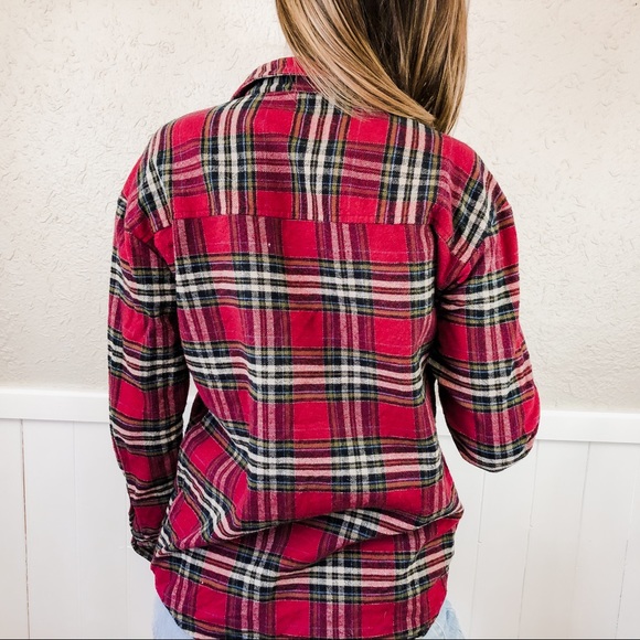 Red flannel shirt - Picture 2 of 4